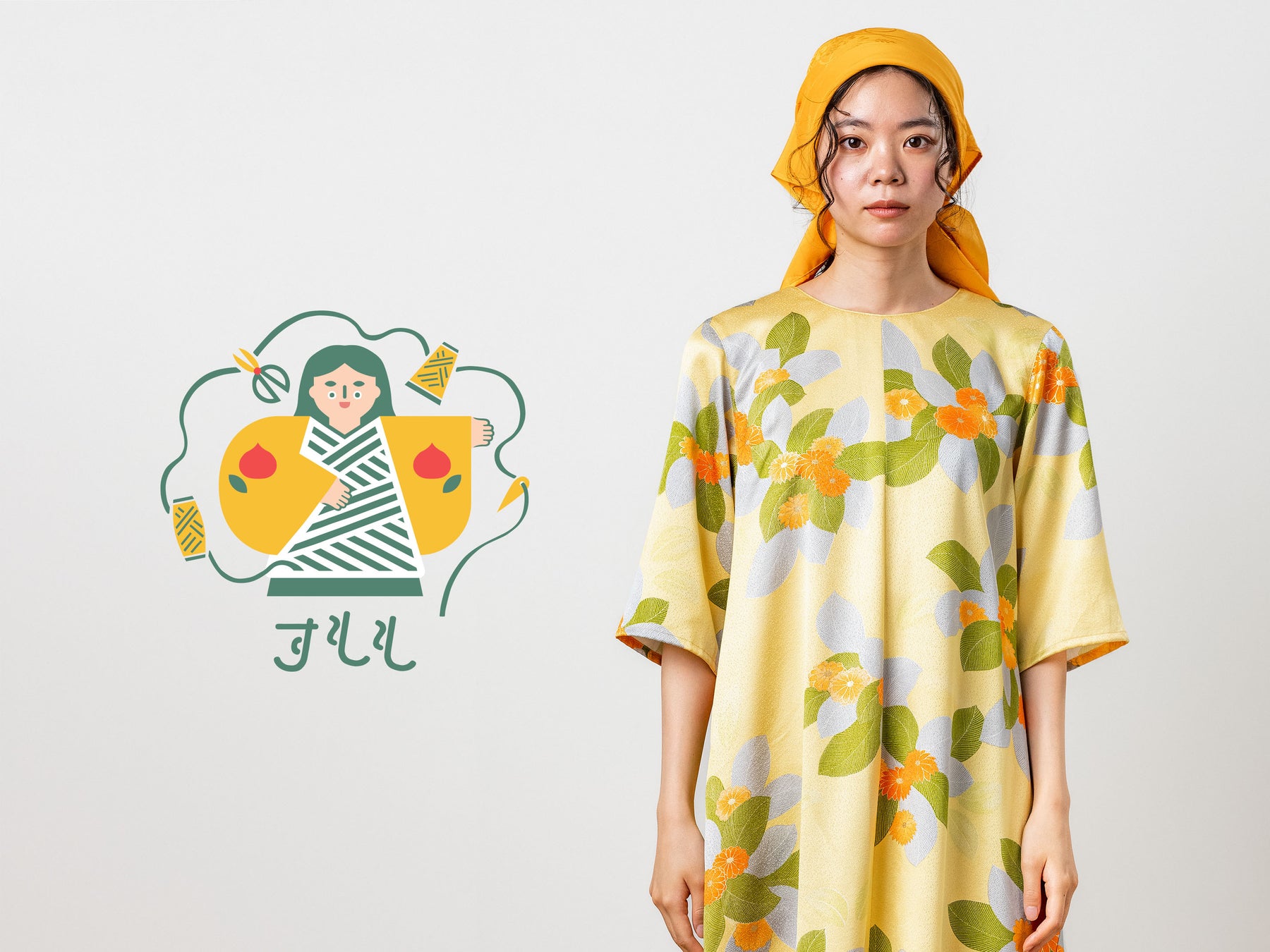 「と、きもの(and Kimono)」シリーズ第一弾 「すもも」発表1000点以上の着物リメイク実績を持つTSURUTOが贈る オリジナル着物リメイクコレクション
